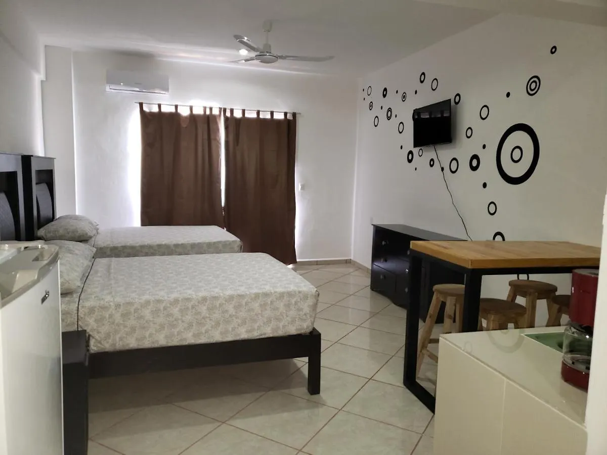 Apartmán A Una Calle Del Ado 5Ta Avenida Playa del Carmen Mexiko